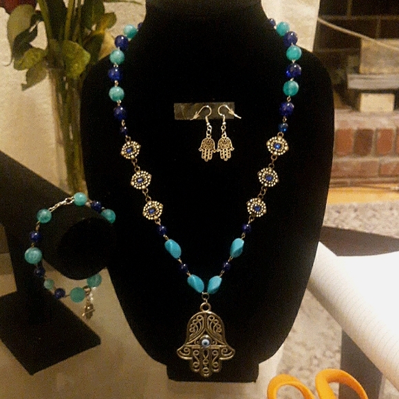 Hand of Hamsa Set By (B&B Trendz) - Picture 5 of 5
